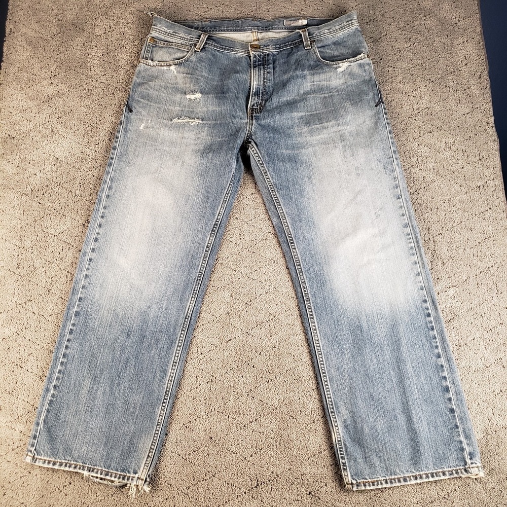 Silvertab Loose Levis Jeans Mens 38x30 Blue Distressed Wide Leg Baggy Skater